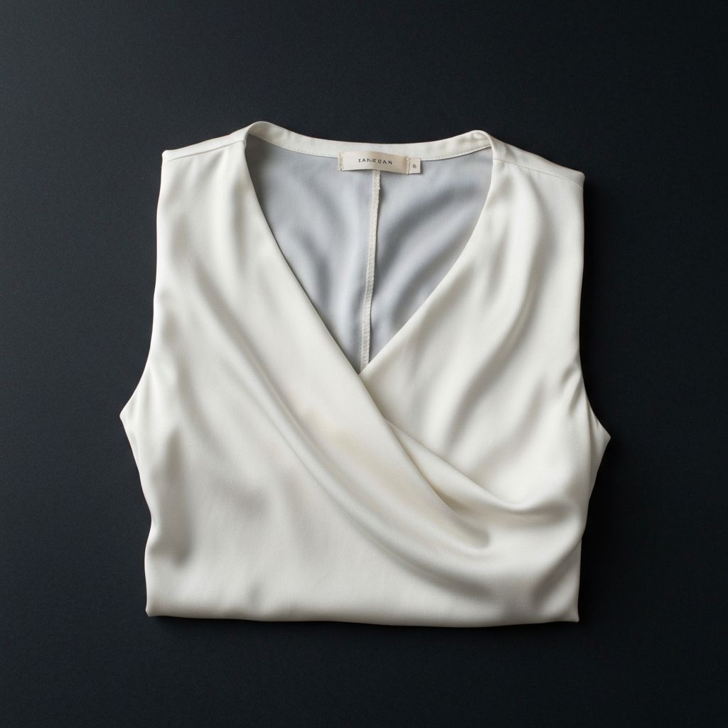 Premium White Silk Blouse