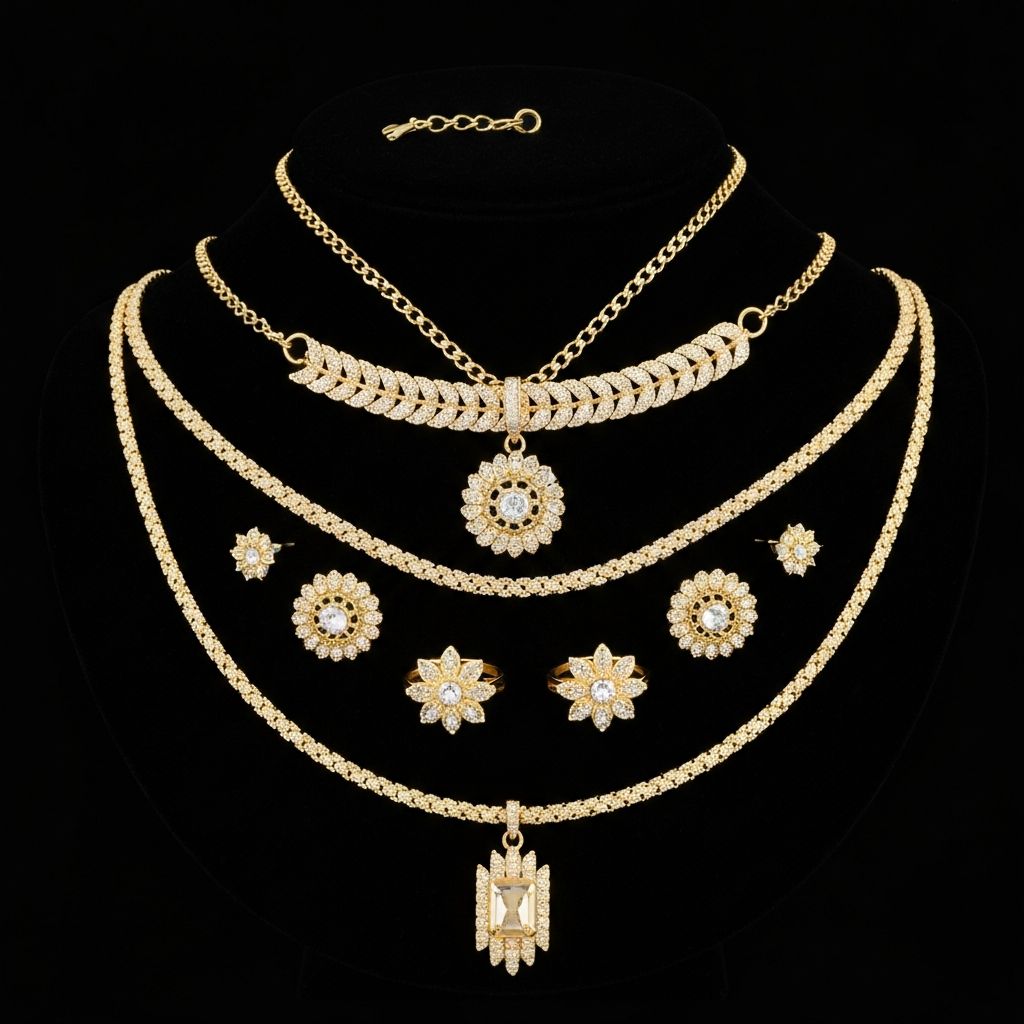 Gold Statement Jewelry